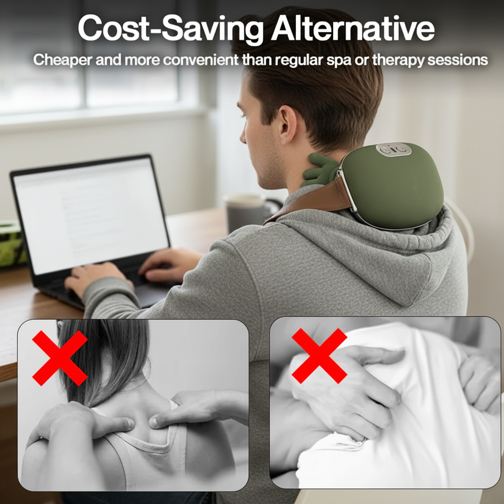 Theravia™ Neck & Shoulder Massager - Say Bye to Spa